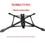 Hot Sales Mark4 V3 Pro 13 15inch Carbon Fiber Frame Drone with Enhanced Four-axis Long-distance Capabilities Racing Kits